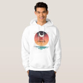 Boho Moon & Starry Rain Hoodie (Voorkant volledig)