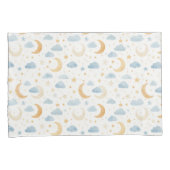 Boho Moon Stars Cloud Kids Kussensloop (Voorkant-Rechts)
