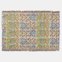 Boho Moroccan Style Throw Deken