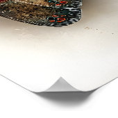 Boho Motief Print, Vlinder Lente Printbare Muur Poster (Hoek)
