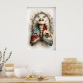 Boho Motief Print, Vlinder Lente Printbare Muur Poster (Keuken)