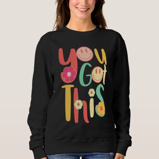 Boho Motivatie testdag leraarsstudent u Trui (Voorkant)