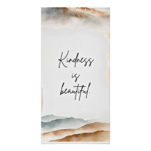 Boho Motiverende Kunst Perfect Poster