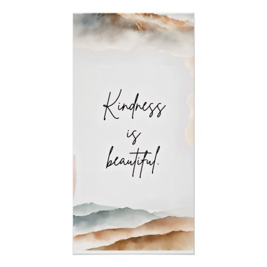 Boho Motiverende Kunst Perfect Poster (Voorkant)