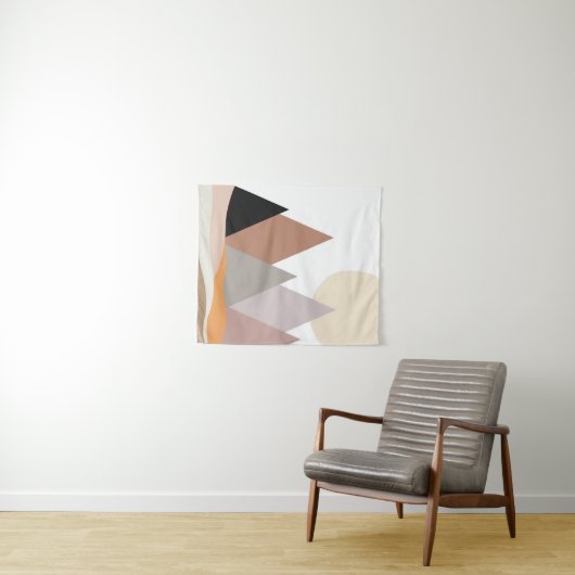 Boho Mountains Tapestry Wandkleed (In Situ (horizontaal))