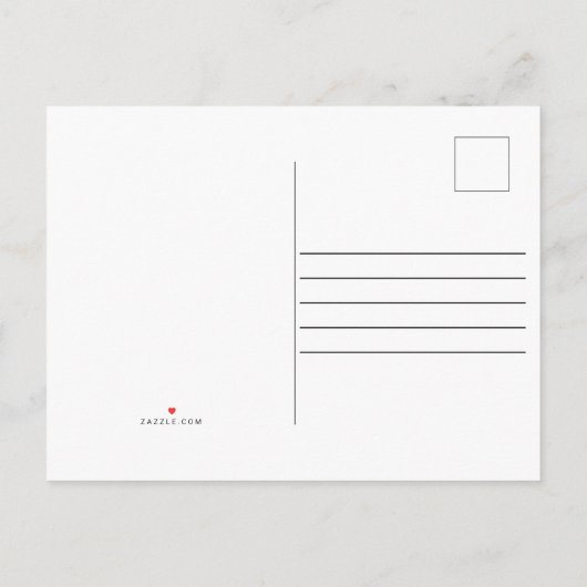 Boho Moving Announcement Minimale Manuscript Elega Aankondigingskaart (Achterkant)