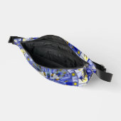Boho Mozaïek Mandala Tegel Navy Blauwe - Heuptas Heuptasje (Open)