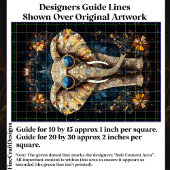 Boho Mozaïek Olifant, Zonnebril, CP9 Decoupage Tissuepapier