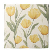 Boho Mozaïek Tulp Keramische Tegels Voor een Gezel Tegeltje (Voorkant)