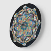 Boho Multicolor Mandala Klok (Hoek)