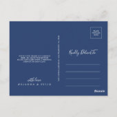 Boho Multicolor Wildflower Bedankt Briefkaart (Achterkant)