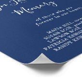 Boho Multicolor Wildflower in het liefdevolle Gehe Poster (Hoek)