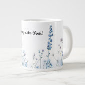Boho Mummy’s Wildflowers Floral Aesthetic Grote Koffiekop (Voorkant rechts)