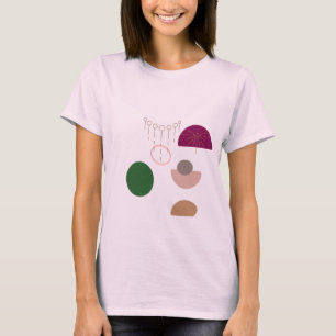"Boho Muse" T-shirt - vrijgevochten design