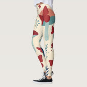 Boho Mushrooms & Butterflies Leggings (Links)