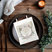 Boho Muted Herfst Floral Vrijgezellenfeest Bedankzakje