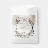 Boho Muted Herfst Floral Vrijgezellenfeest Bedankzakje (Voorkant)