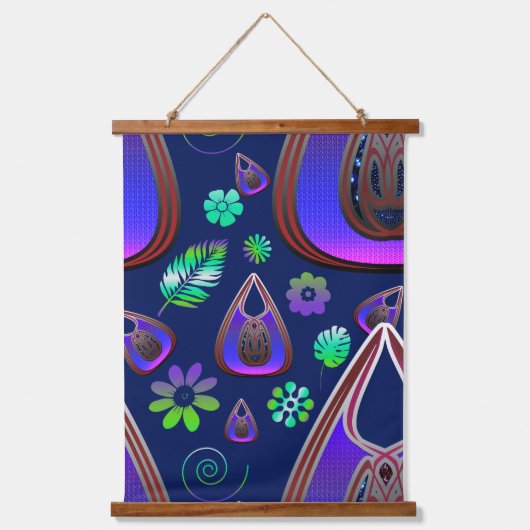 Boho My Treasure 0 Pattern Hangend Wandkleed (Voorkant)