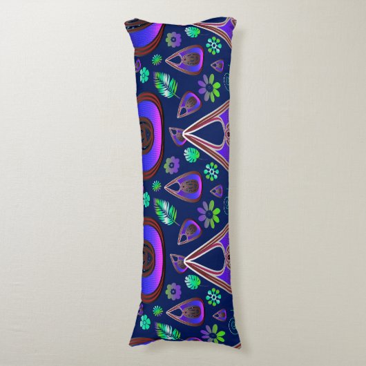 Boho My Treasure 0 Pattern Lichaamskussen (Voorkant Verticaal)