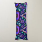 Boho My Treasure 0 Pattern Lichaamskussen (Achterkant (Verticaal))