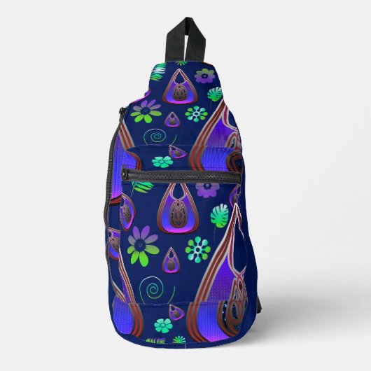 Boho My Treasure 0 Pattern Sling Bag (Voorkant)