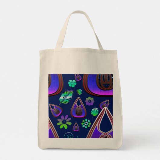 Boho My Treasure 0 Pattern Tote Bag (Achterkant)