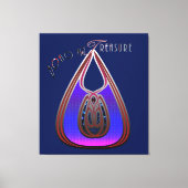 Boho My Treasure Canvas Afdruk (Voorkant)