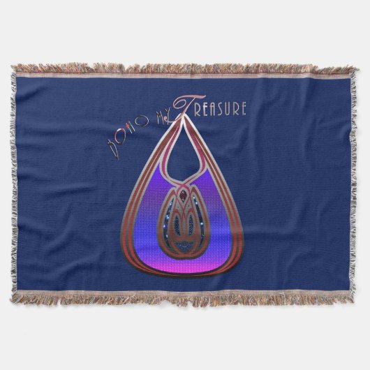 Boho My Treasure Deken (Voorkant)