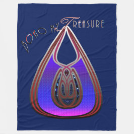 Boho My Treasure Fleece Deken