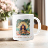Boho Mystic Energy Spiritual Woman Custom Grote Koffiekop