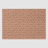 Boho Mystic Eye Rainbow Tan Achtergrond Tissuepapier (Voorkant)