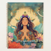 Boho Mystic Spiritual Woman Illustration  Planner (Voorkant)