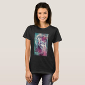 Boho Mystic Wolf Art T-shirt (Voorkant volledig)