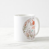 Boho Mystical Moon Koffiemok (Voorkant rechts)