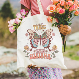 Boho Mystiek Vertrouw op je visies Inspiratie Tote Bag