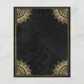 Boho Mystieke Zon 16e verjaardag Uitnodiging (Achterkant)