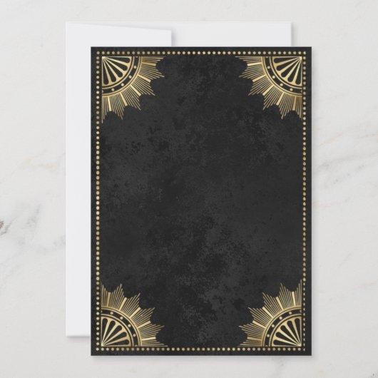 Boho Mystieke Zon 30ste Verjaardag Uitnodiging (Achterkant)