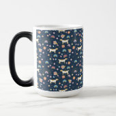 Boho Naadloze abstracte Patroon mokken (Links)