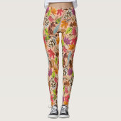 boho najaar abrikozenleggings leggings (Voorkant)