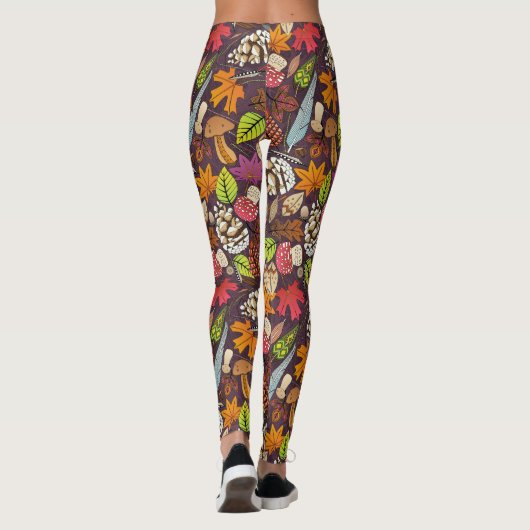boho najaarschassis - leggings (Achterkant)