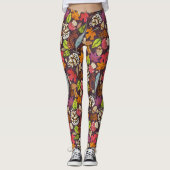 boho najaarschassis - leggings (Voorkant)
