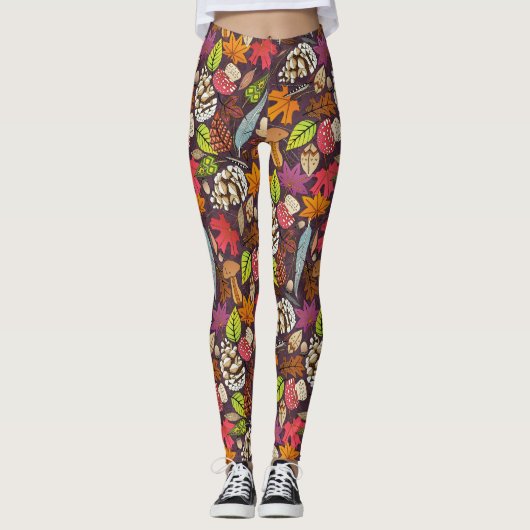 boho najaarschassis - leggings (Voorkant)