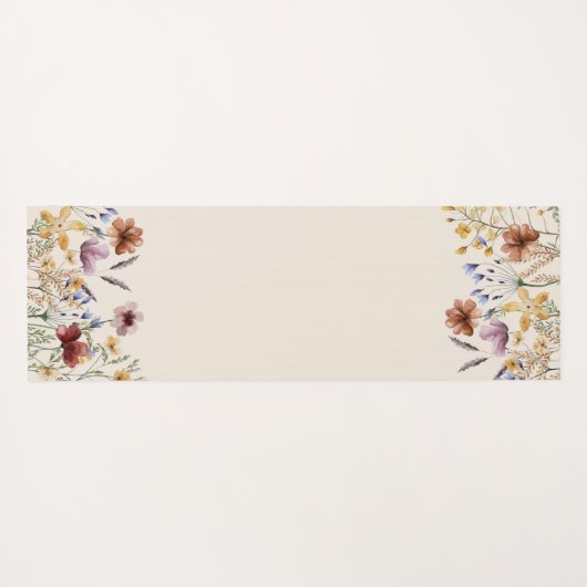 Boho Name Yoga Mat (Achterkant (horizontaal))