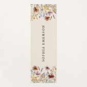 Boho Name Yoga Mat (Voorkant)