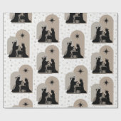 Boho Natitivity Collectie Cadeaupapier (Vlak)