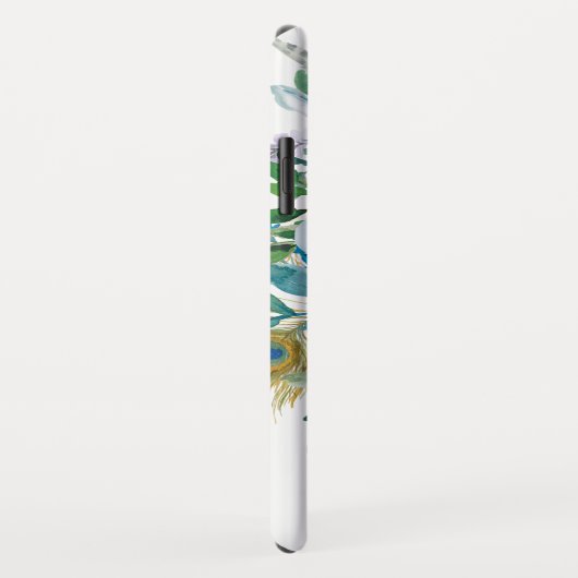 Boho NatNatural Elegant Floral Case-Mate iPhone Case (Achterkant/rechts)