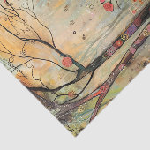 BOHO NATUUR MEISJE DECOUPAGE TISSUEPAPIER (Detail)