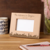 Boho Natuur Rustiek Jubileum Lijst Gegraveerde Lijstjes (Links)