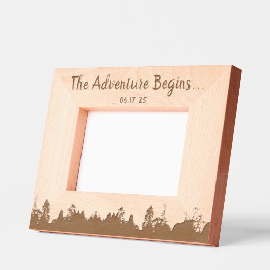 Boho Natuur Rustiek Jubileum Lijst Gegraveerde Lijstjes (Links)