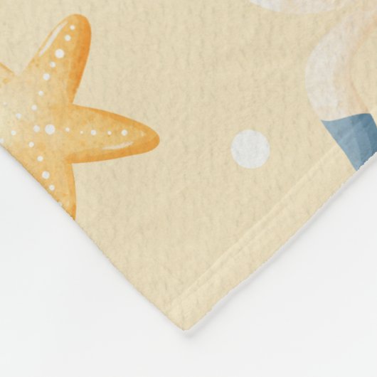 Boho Nautical Boat Vuurtoren Patroon Fleece Deken (Hoek)